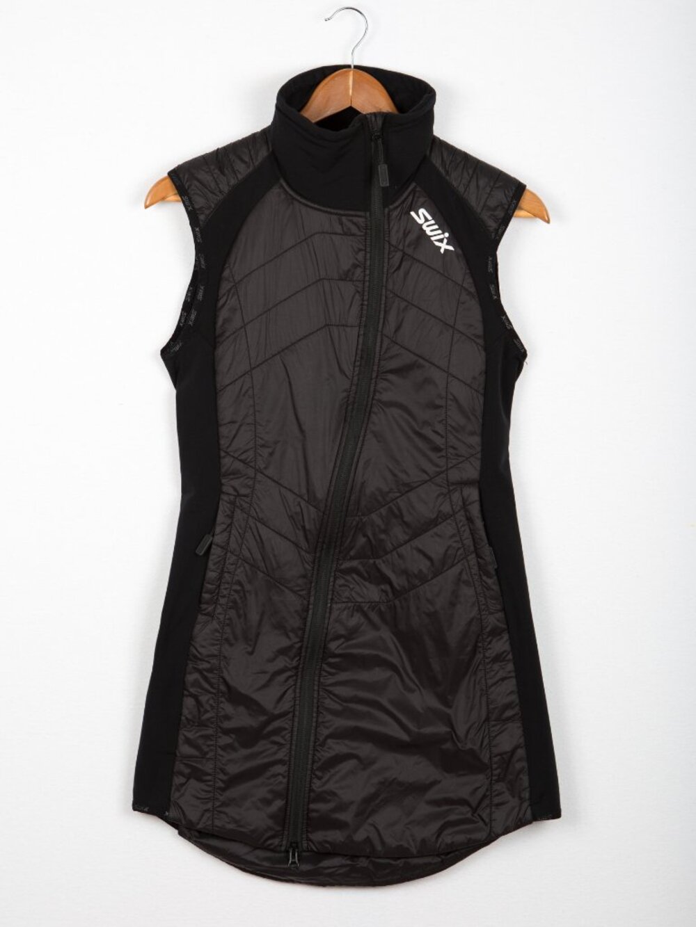 Swix Menali Insulated Cross Country Ski Vest - Black Women's Small